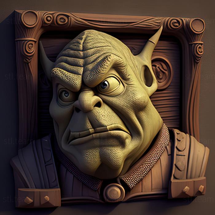 3D model Shrek forever (STL)